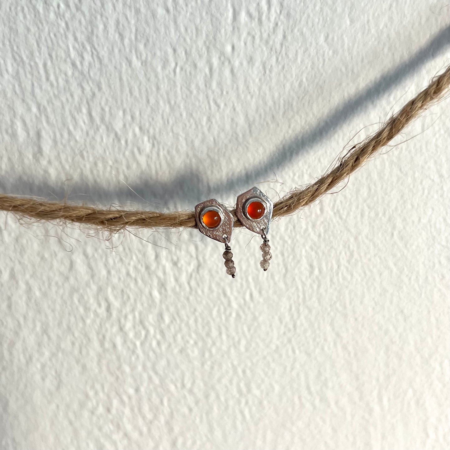 Pendientes de caramelo