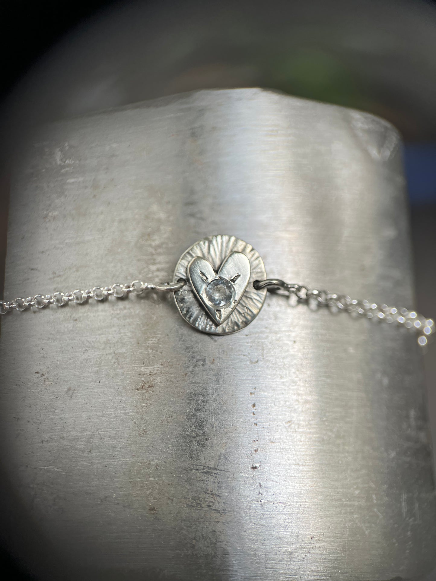 Pulsera de corazón amoroso