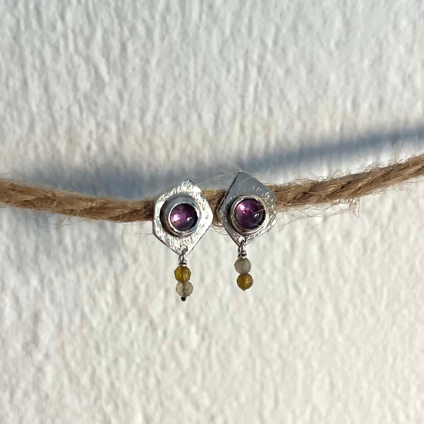 Pendientes de caramelo