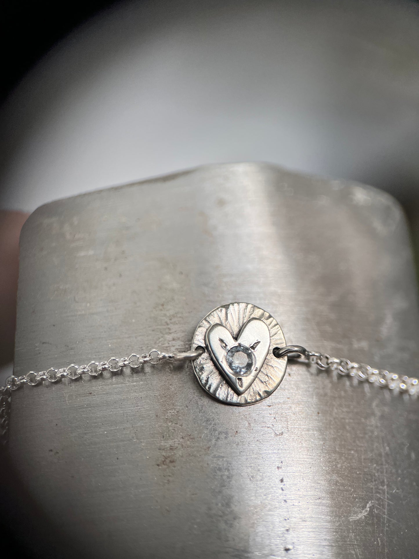 Pulsera de corazón amoroso