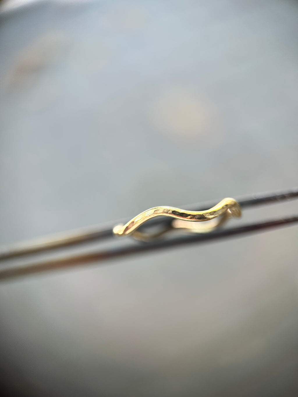 Simple I - gold filled