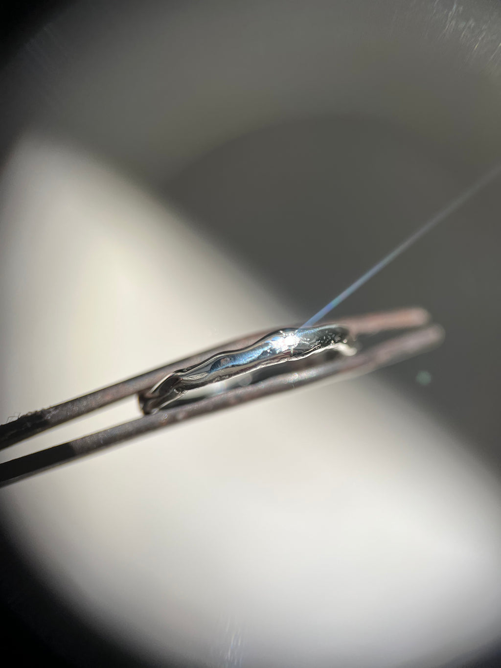 Anello  Organica con diamante