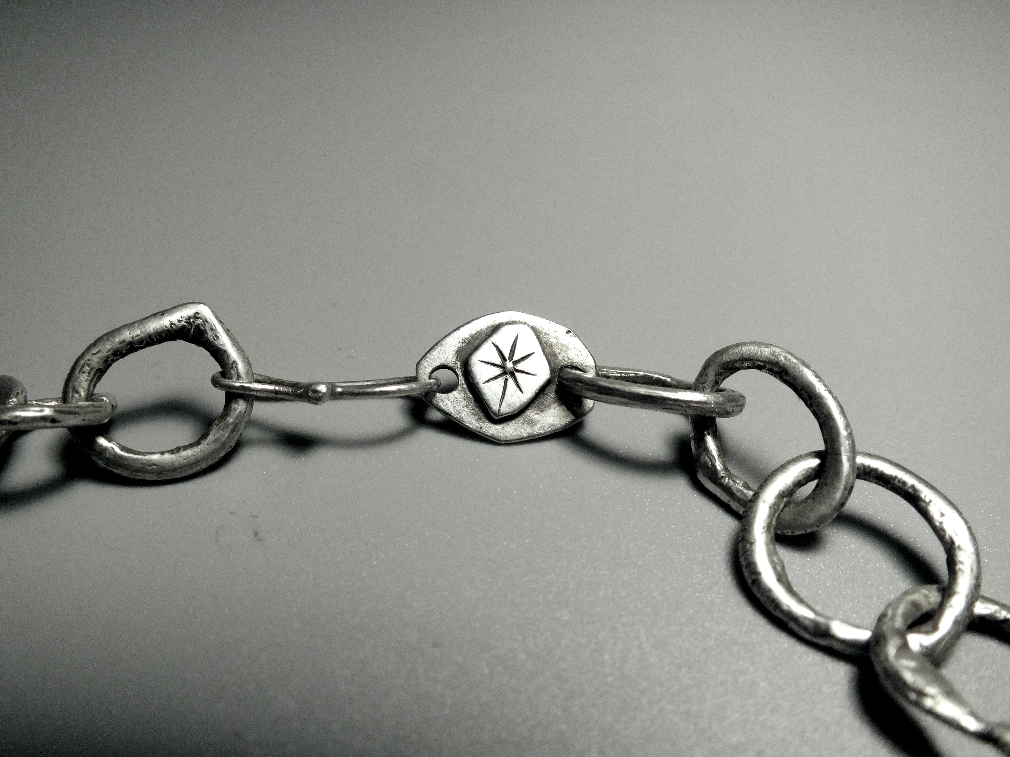 Hammered Chain necklace