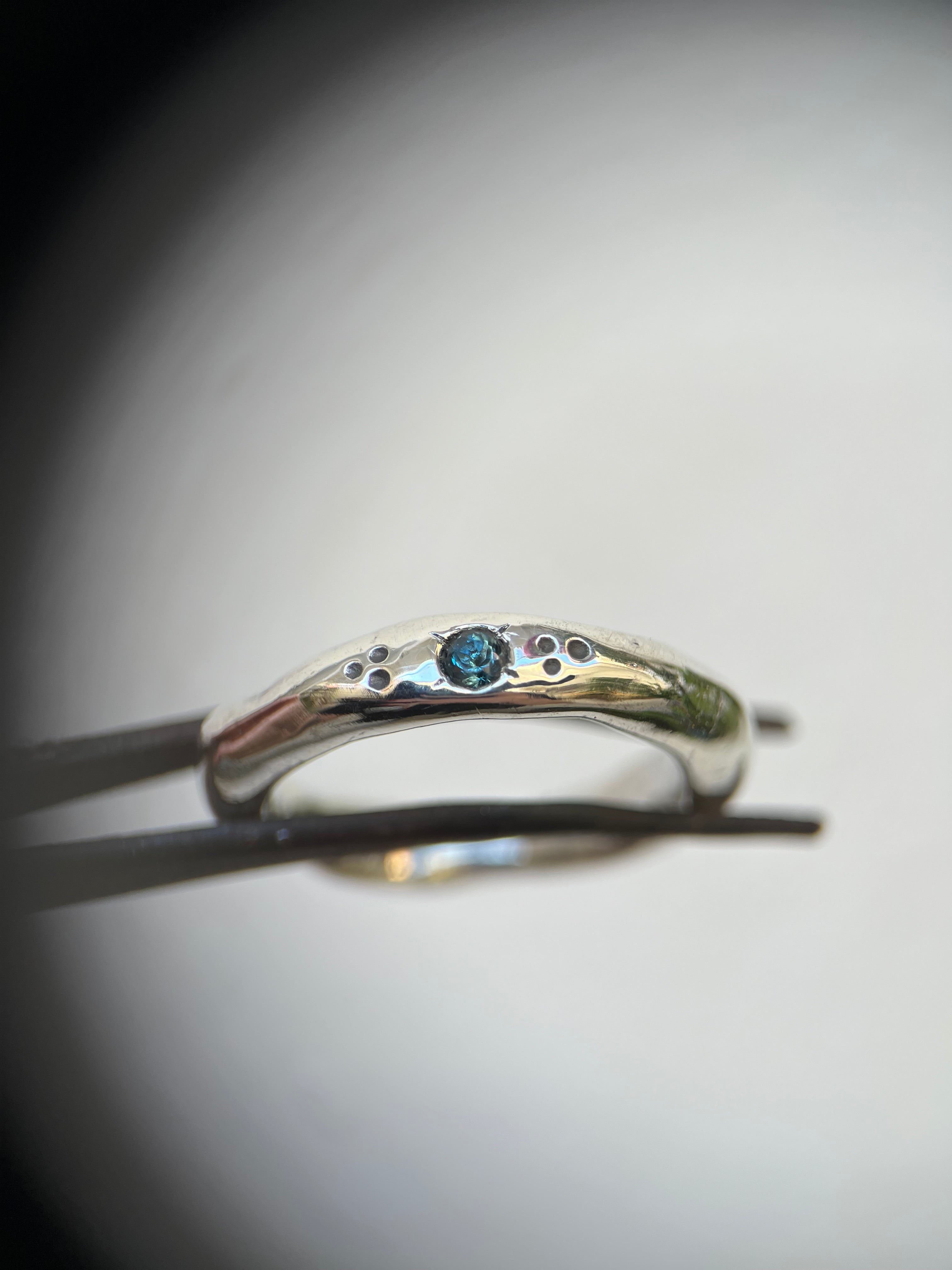 Naktasya ring Topacio Blue London