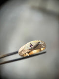 Nature Signet - gold filled