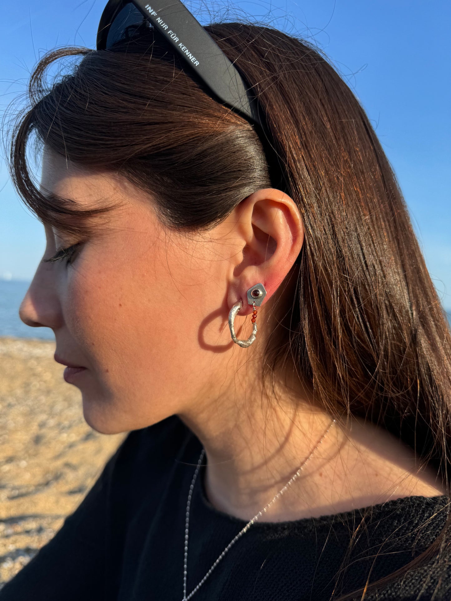 Pendientes de caramelo