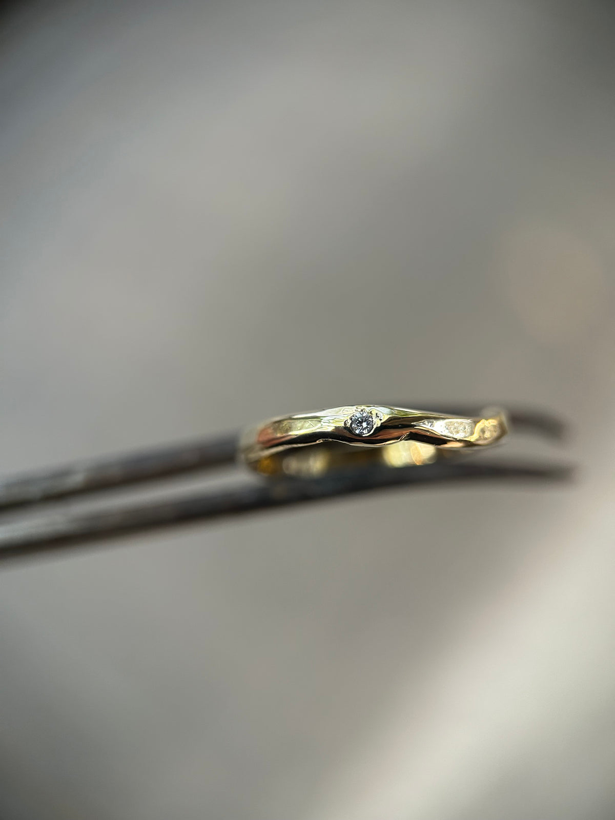 Orgánica solid gold18k