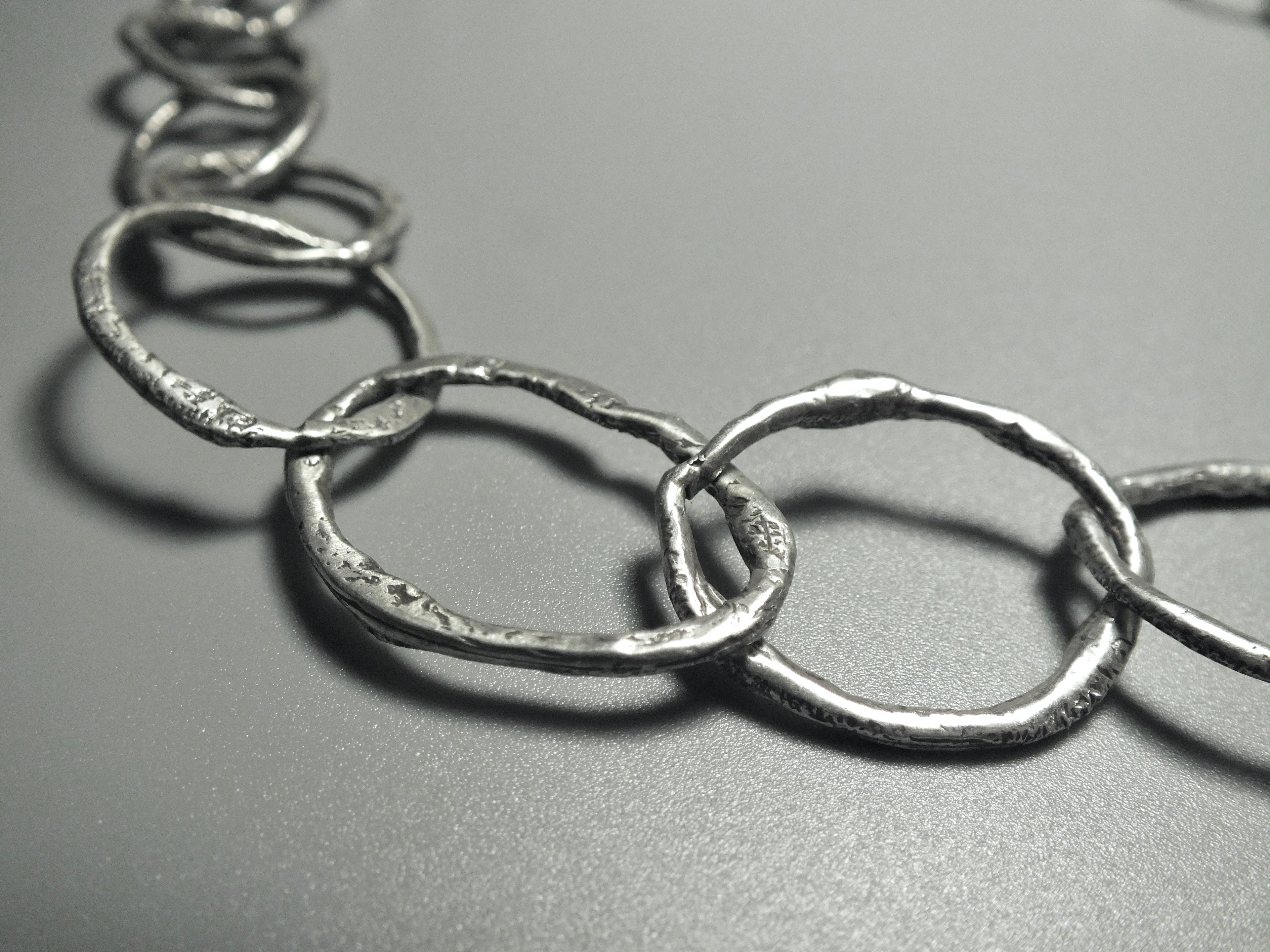 Hammered Chain necklace