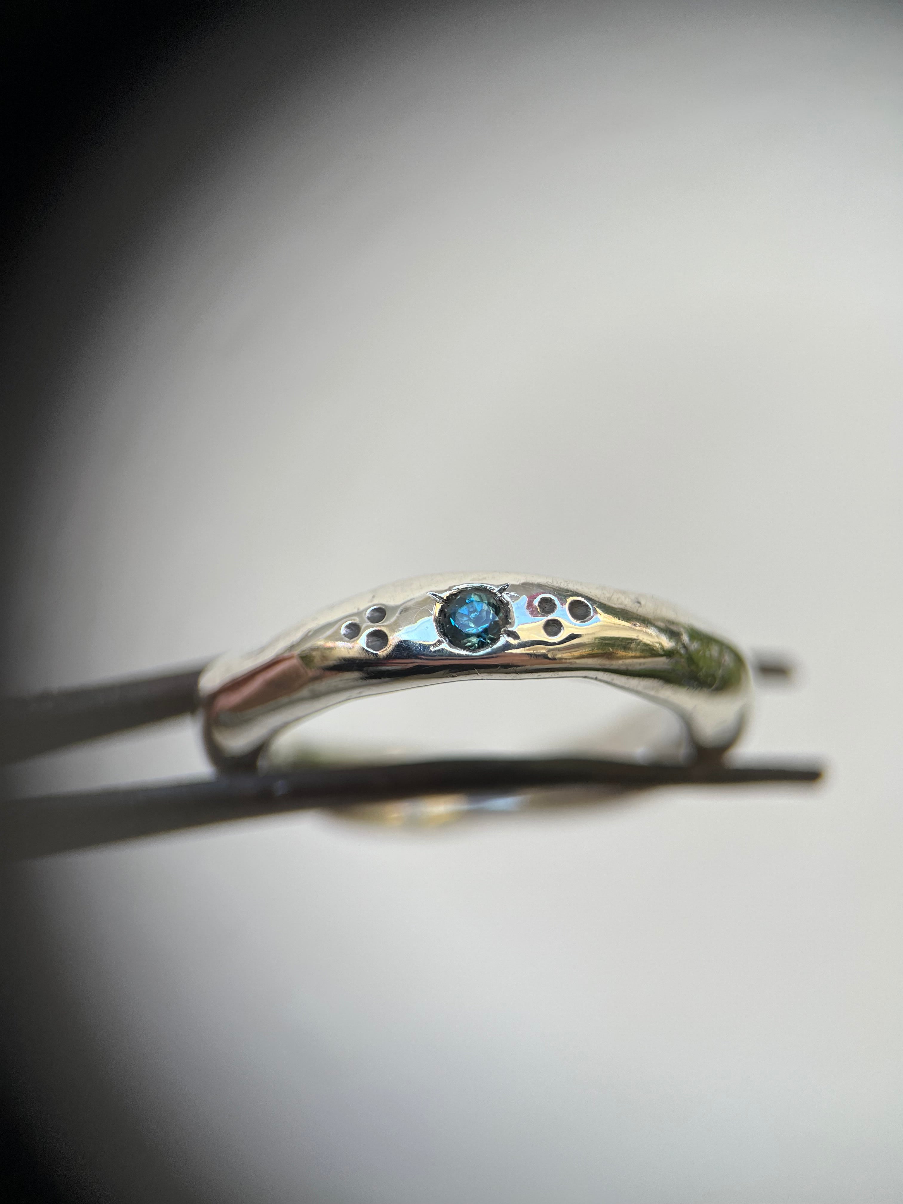 Naktasya ring Topacio Blue London