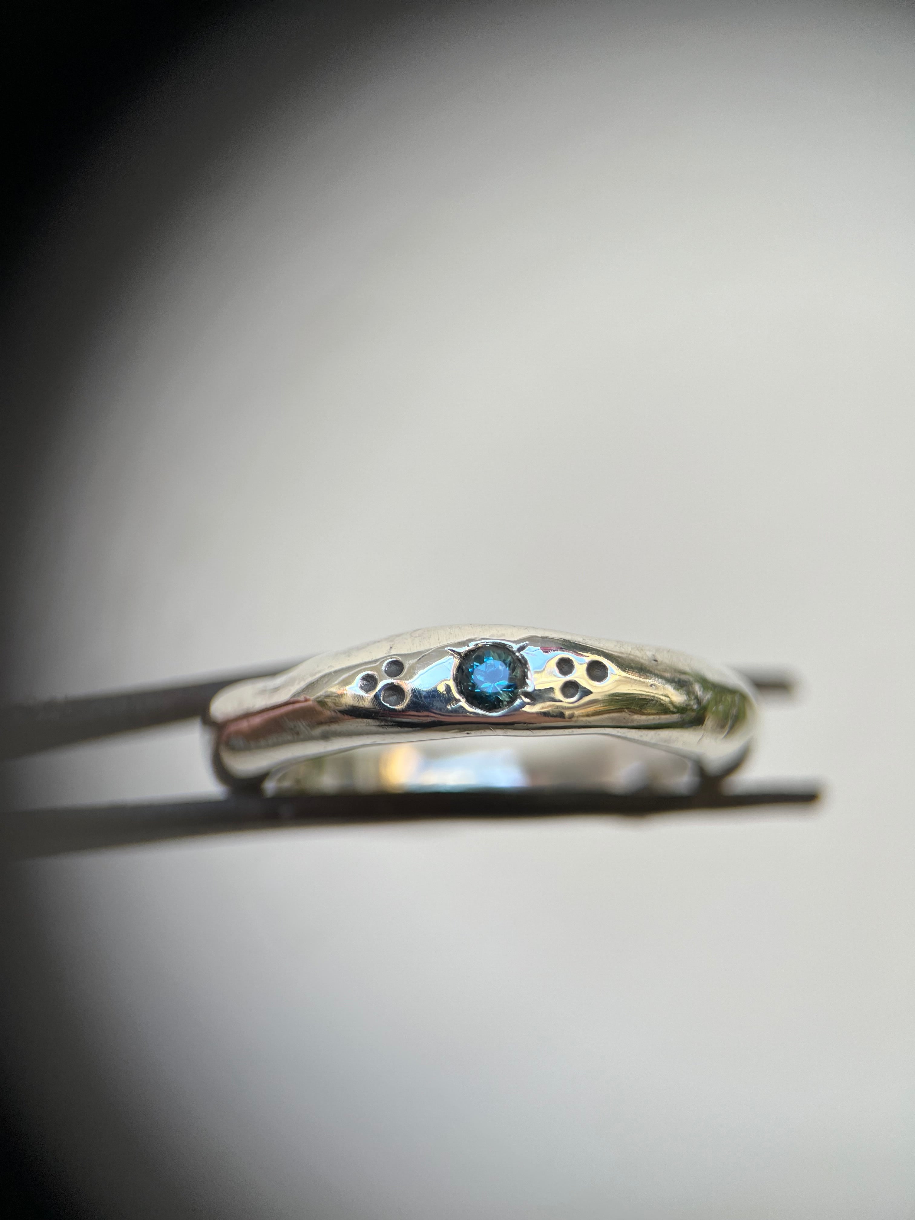 Naktasya ring Topacio Blue London