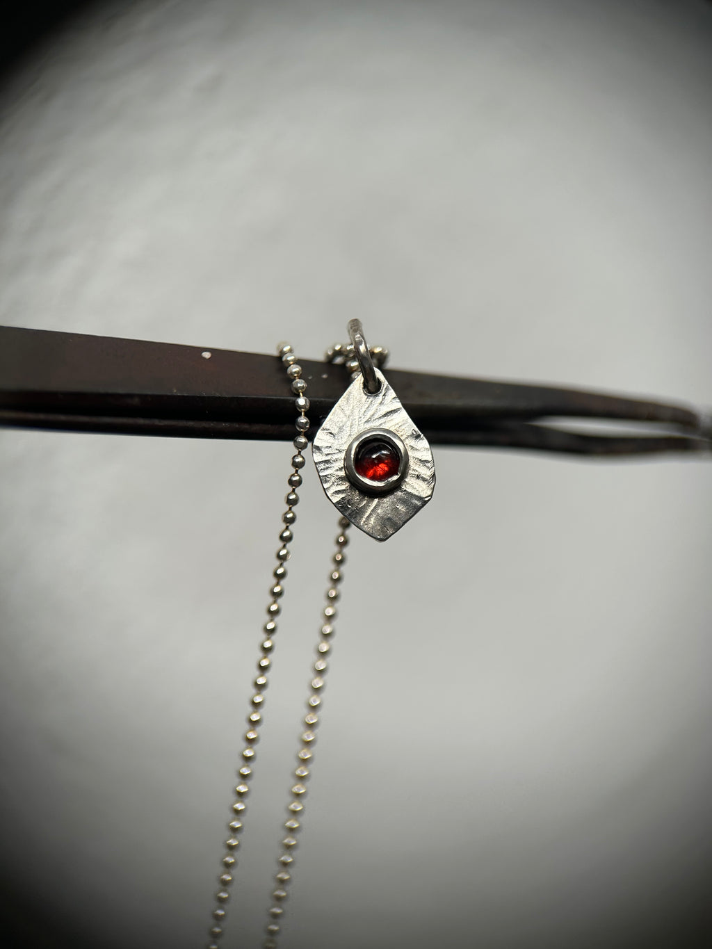 Garnet pendant