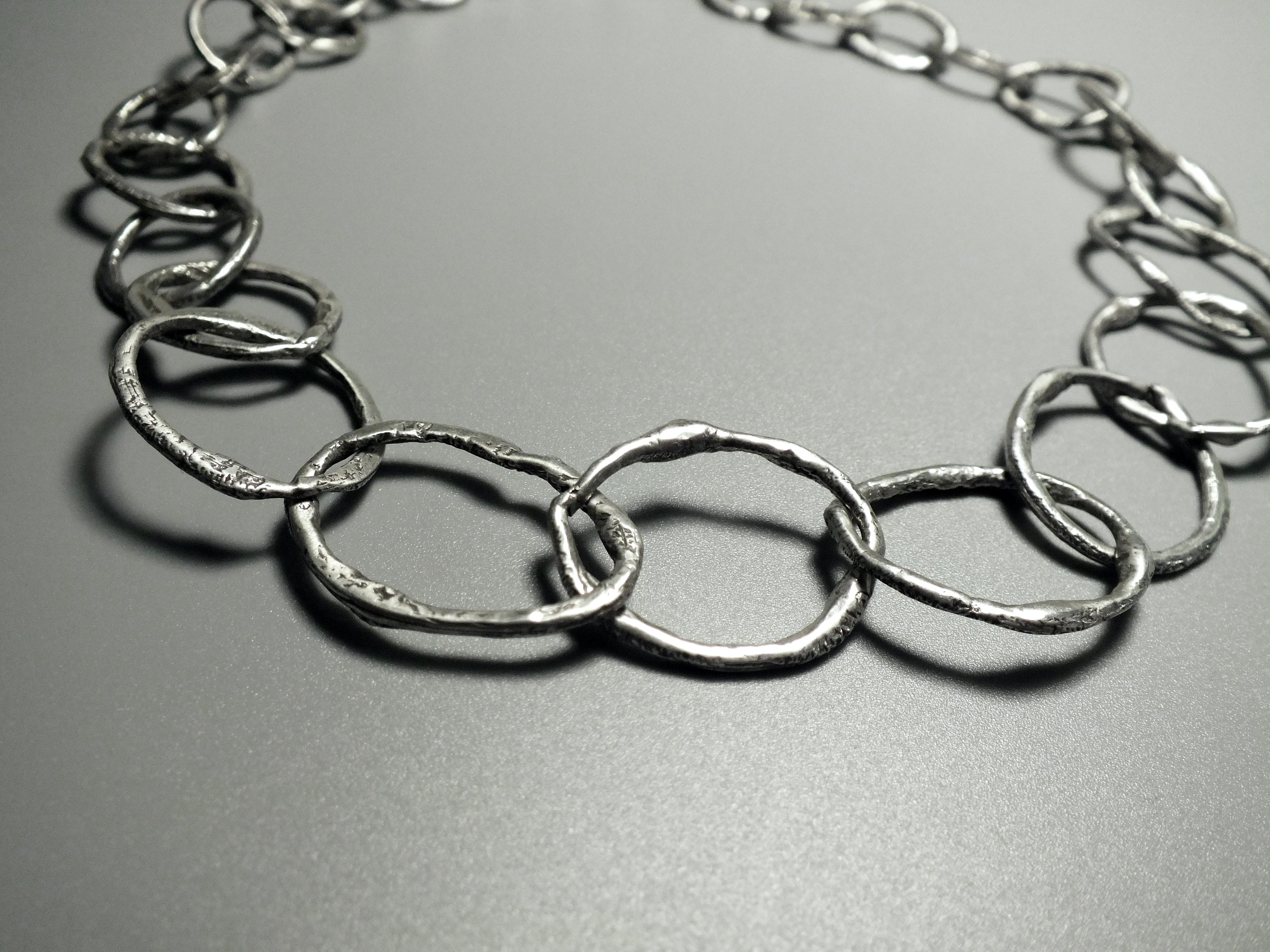 Hammered Chain necklace