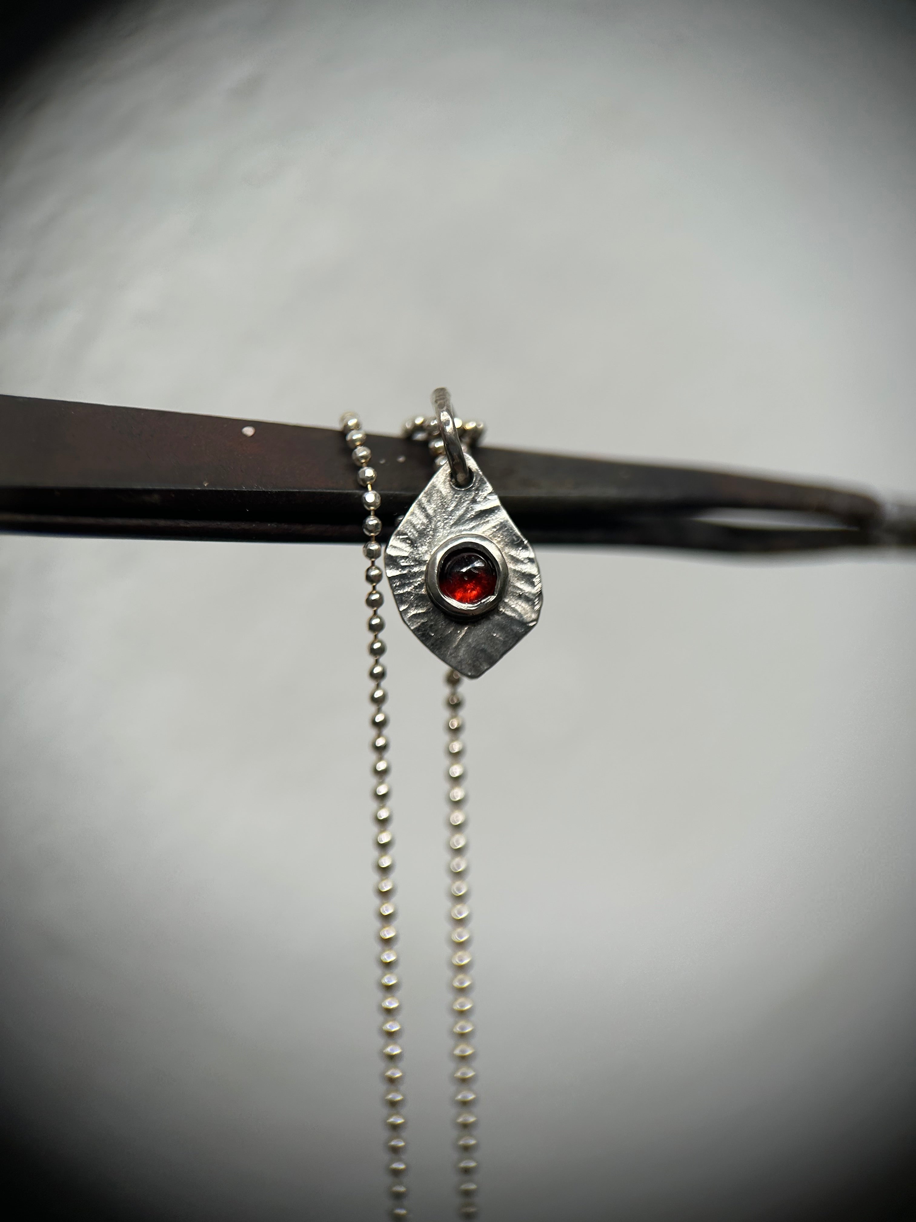 Garnet pendant