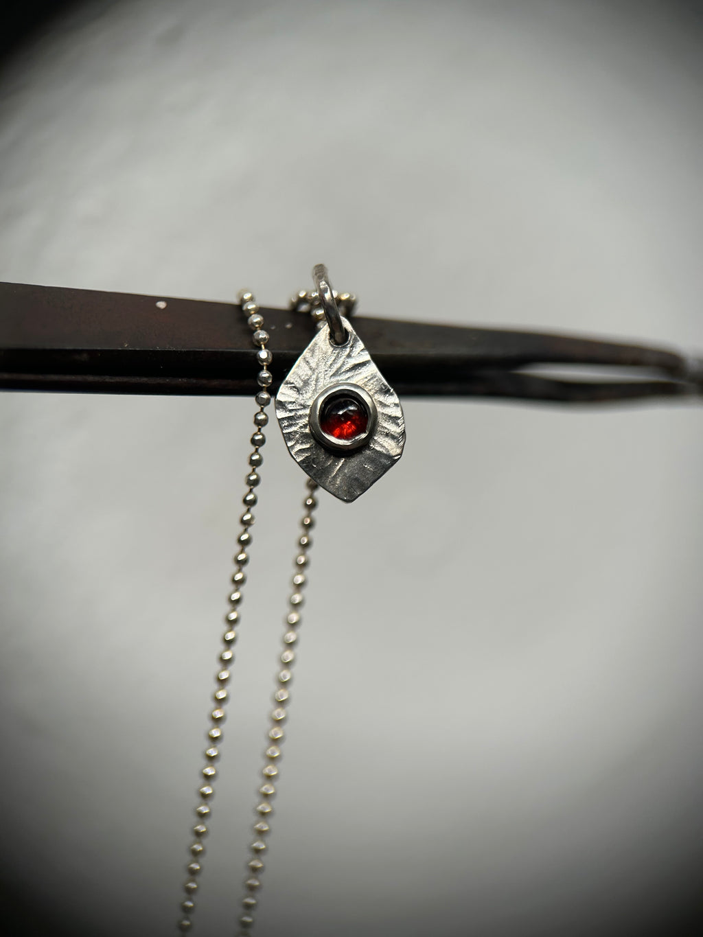 Garnet pendant