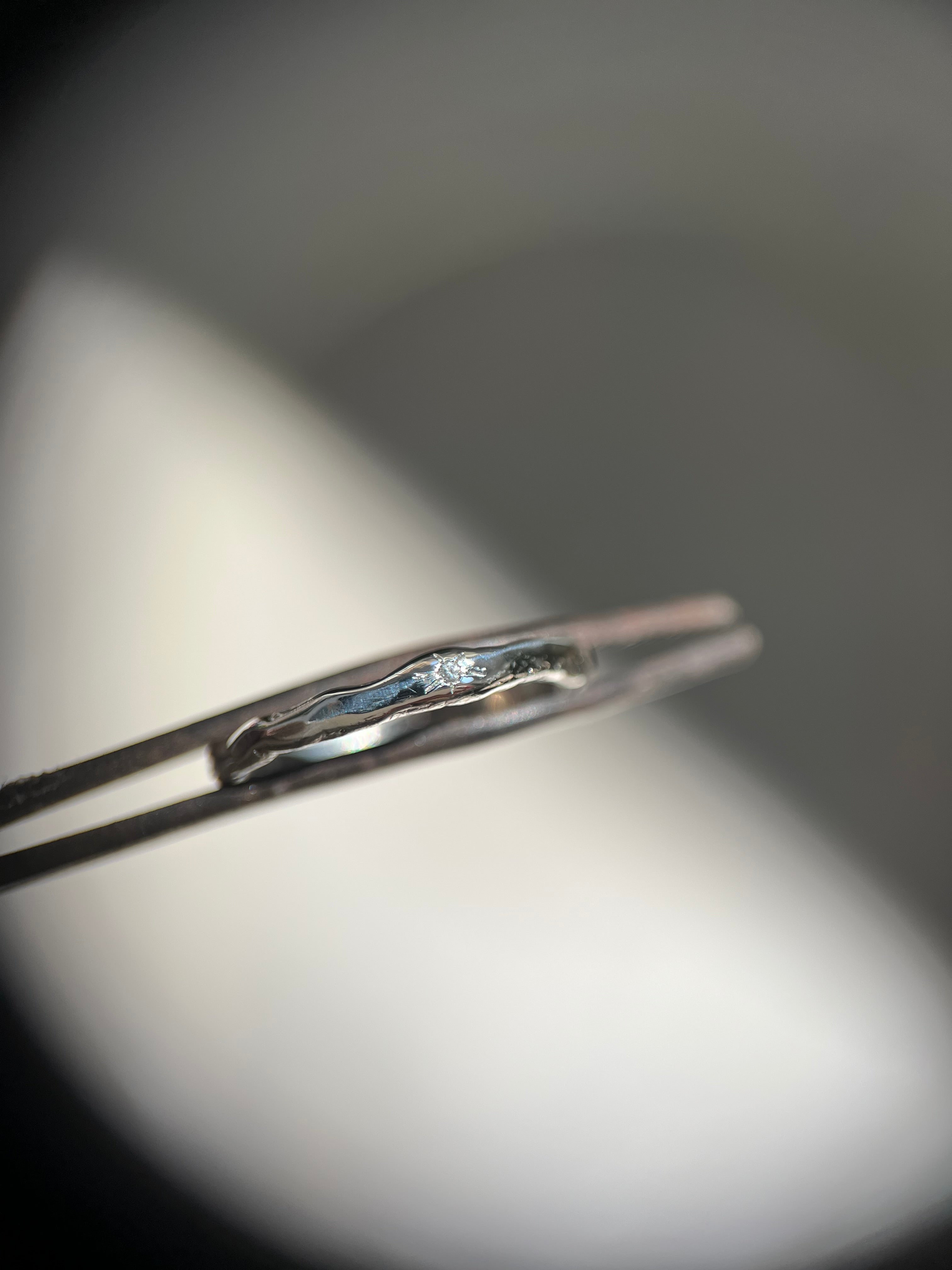 Organica diamond ring