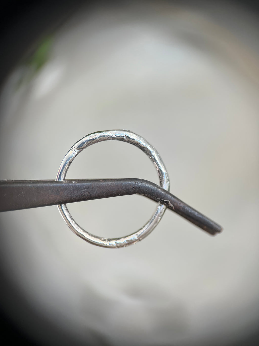 Anello  Organica con diamante